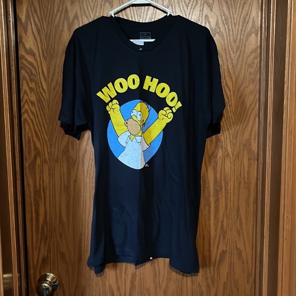 NWT Simpsons official Homer Simpson “Woo Hoo” T-shirt-XL - Picture 2 of 3